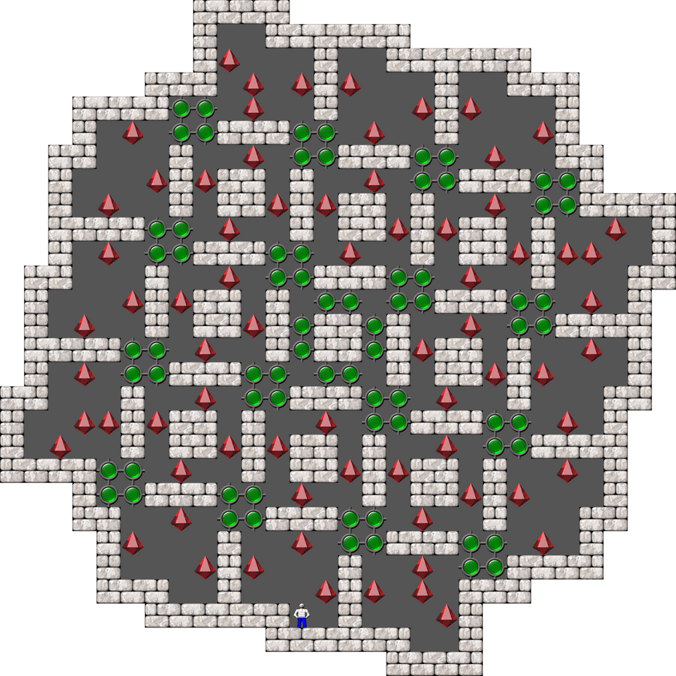 Sokoban David W. Skinner Arranged level 302